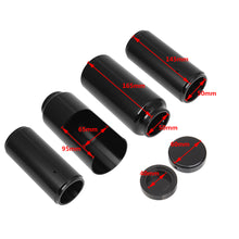 Load image into Gallery viewer, Complete Upper Lower Fork Cover Tube Caps Black For Harley for Dyna 2006-2017
