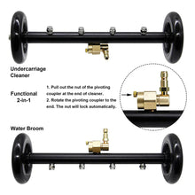 Load image into Gallery viewer, Pressure Washer Undercarriage Cleaner 16 Inch 4000 PSI Extension Wand
