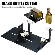 Load image into Gallery viewer, DIY Glass Bottle Cutter Kit Adjustable Sizes Round Glassbottle Cutting Tools Set
