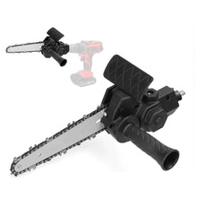 Load image into Gallery viewer, 6 Inch Electric Drill Modified To Electric Chainsaw Woodworking Cutting Tool
