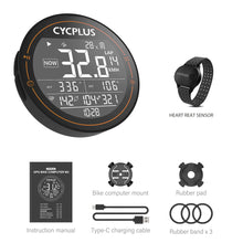 Load image into Gallery viewer, CYCPLUS M2 GPS Bicycle Computer Wireless ANT+ Bluetooth Waterproof Speedometer
