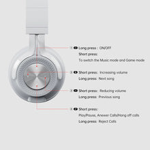 Load image into Gallery viewer, Fingertime P1 Bluetooth Game Headset Deep Bass Low Latency Game Mode
