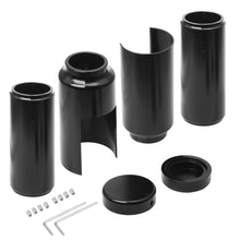 Load image into Gallery viewer, Complete Upper Lower Fork Cover Tube Caps Black For Harley for Dyna 2006-2017
