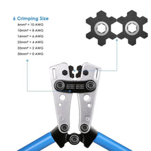 Load image into Gallery viewer, HX-50B 2x Heavy Duty crimping crimper hand ratchet terminal crimp pliers
