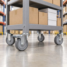 Load image into Gallery viewer, 3-Inch TPR Silent Swivel Stem Castor Wheels – 50kg Capacity