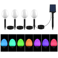 Load image into Gallery viewer, YH1010 Solar Ball Lights Christmas party decoration led ball egg sphere light
