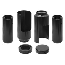 Load image into Gallery viewer, Complete Upper Lower Fork Cover Tube Caps Black For Harley for Dyna 2006-2017
