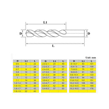 Load image into Gallery viewer, 6pcs BOX 3~8mmTwist Drill Bit HSS Auger Drill Bit
