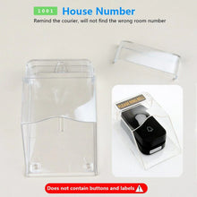 Load image into Gallery viewer, Outdoor Transparent Wireless Waterproof Doorbell Cover
