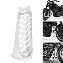 Load image into Gallery viewer, Chrome Chin Fairing Spoiler Lower Radiator Cover For Harley Softail FXBB 2018-2021
