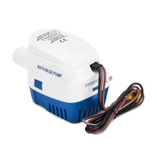 Load image into Gallery viewer, Automatic Submersible small Boat Bilge Pump 12v 1100gph Auto with Float Switch
