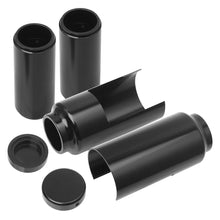 Load image into Gallery viewer, Complete Upper Lower Fork Cover Tube Caps Black For Harley for Dyna 2006-2017
