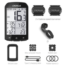 Load image into Gallery viewer, CYCPLUS M1 GPS Bicycle Computer Cycling Speedometer Bluetooth 5.0 ANT+ Ciclismo
