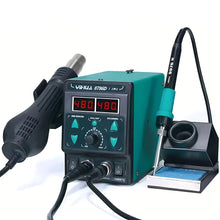 Load image into Gallery viewer, 2 in 1 YIHUA 8786D-I110V 220V Soldering Iron Hot Air Soldering Station
