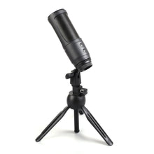 Load image into Gallery viewer, High Quality Computer Microphone with stand, USB PC Microphone for Video Recording
