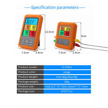 Load image into Gallery viewer, TS-TP40-X Wireless Waterproof Kitchen 4-pin Food Thermometer BBQ
