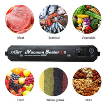 Load image into Gallery viewer, Household Food Vacuum Sealer Food Packaging Machine Film Sealer AU Plug Vacuum Packer Kichen Tool
