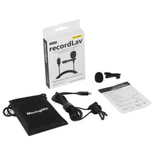 Load image into Gallery viewer, RL3 PRO Lavalier Microphone for Smartphones iPad and iPod touch
