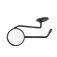 Load image into Gallery viewer, Pair 10mm Long Stem Chrome Motorcycle Round Rear View Side Mirrors
