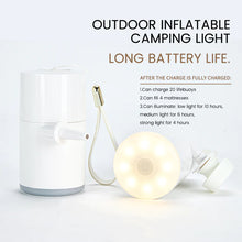 Load image into Gallery viewer, 3 in 1 Portable Electric Inflatable Pump 3 Modes Camping Light
