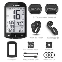 Load image into Gallery viewer, CYCPLUS M1 GPS Bicycle Computer Cycling Speedometer Bluetooth 5.0 ANT+ Ciclismo
