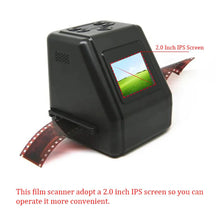 Load image into Gallery viewer, Portable Handheld Film Scanner Negative Film Scanner 135 126 110 8mm Film
