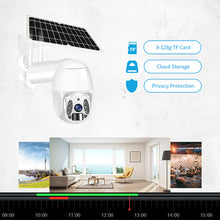 Load image into Gallery viewer, Q6 3MP Wifi Low Power Two-way Audio Outdoor Night Vision Solar Powered IP Camera
