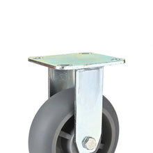 Load image into Gallery viewer, 4 pcs 5-inch 125mm Heavy Duty Industrial Castor Wheel TPR Mute Wheel