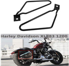 Load image into Gallery viewer, Saddle bag Support Bars Mount Bracket For Harley Sportster 883 Iron Dyna
