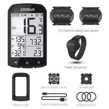 Load image into Gallery viewer, CYCPLUS M1 GPS Bicycle Computer Cycling Speedometer Bluetooth 5.0 ANT+ Ciclismo
