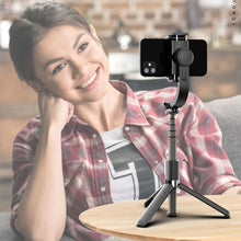 Load image into Gallery viewer, L08 Gimbal Stabilizer 360 Degree Rotating Wireless Portable Selfie Stick Tripod Mobile
