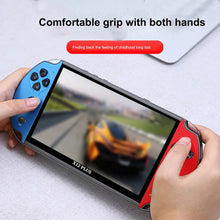 Load image into Gallery viewer, X12 Plus 7 Inch Handheld Game Console HD Screen Built-in 10000 Retro Games
