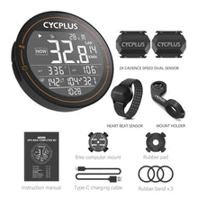 Load image into Gallery viewer, CYCPLUS M2 GPS Bicycle Computer Wireless ANT+ Bluetooth Waterproof Speedometer
