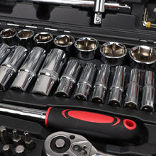 Load image into Gallery viewer, 216 Piece Socket Set Household Car 1/2&quot; &amp; 1/4&quot;&amp; 3/8&quot; Tool Kit
