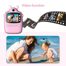 Load image into Gallery viewer, Instant Photo Camera With Print Paper 2.4 inch HD Camcorder
