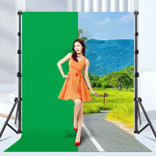 Load image into Gallery viewer, 2.7x3m Photo Backdrop Stand Kit Telescopic Rod Bracket