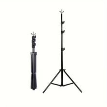 Load image into Gallery viewer, 2.7x3m Photo Backdrop Stand Kit Telescopic Rod Bracket