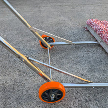 Load image into Gallery viewer, Commercial Dust Mop Cart Stainless steel Industrial Mop Dust Trolley