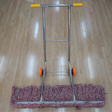 Load image into Gallery viewer, Commercial Dust Mop Cart Stainless steel Industrial Mop Dust Trolley