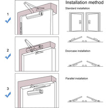 Load image into Gallery viewer, Hydraulic Buffer Automatic Door Closer Adjustable Speed Door Closing Equipment
