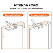 Load image into Gallery viewer, Hydraulic Buffer Automatic Door Closer Adjustable Speed Door Closing Equipment
