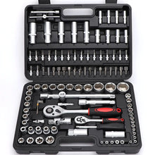 Load image into Gallery viewer, 108Pcs Ratchet Wrench Automobile Maintenance Tool Socket Wrench Combination Set
