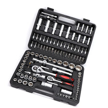 Load image into Gallery viewer, 108Pcs Ratchet Wrench Automobile Maintenance Tool Socket Wrench Combination Set
