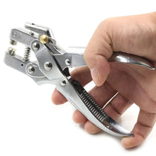 Load image into Gallery viewer, 5mm Eyelet Installation Tool Lever Pliers Metal Hole Rivet Button 100 Eyelet
