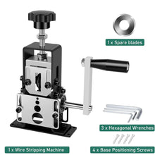 Load image into Gallery viewer, Manual Wire Stripping Machine Cable Peeling Cutter Drill-Driven
