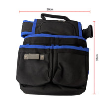 Load image into Gallery viewer, Adjustable Electrician Tool Bag with Suspenders and Magnetic Pouches
