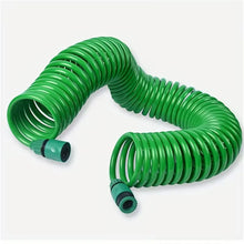 Load image into Gallery viewer, 15m 30m Spiral Garden Hose With Spray Gun Spring Coil Garden Hose