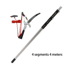 Load image into Gallery viewer, 4M 6M 10M telescopic tree pruner pole saw and branch lopper