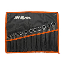 Load image into Gallery viewer, 12Pcs 8-19mm Metric Ratchet Spanner Set Professional Ratchet Wrench Tool
