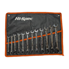 Load image into Gallery viewer, 12Pcs 8-19mm Metric Ratchet Spanner Set Professional Ratchet Wrench Tool
